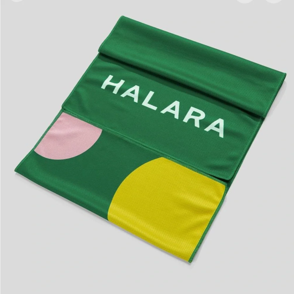 {Halara} Quick Dry Letter Print Sports Towel NWT
